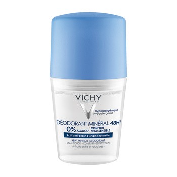 Vichy, dezodorant mineralny, 48h, roll-on, 50 ml