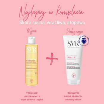 SVR Topialyse Baume Protect+, balsam do skóry atopowej i skłonnej do alergii, 200 ml