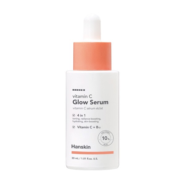 Hanskin Hanskin Vitamin C Glow, serum rozświetlające z witaminą C, 30 ml — Składniki i ocena