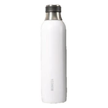 Brita, sodaTrio, butelka ze stali nierdzewnej 0,5l, biała, 1 szt.