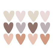 Sipo, Naklejki na ścianę dla dzieci, Serca Boho, 3 szt. https://azcdn.doz.pl/image/d/product/e4be767e-scale-180x180.jpg