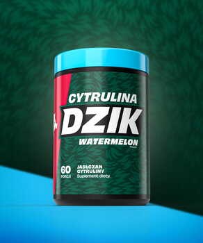 Dzik Cytrulina Watermelon, proszek, smak arbuzowy, 540 g