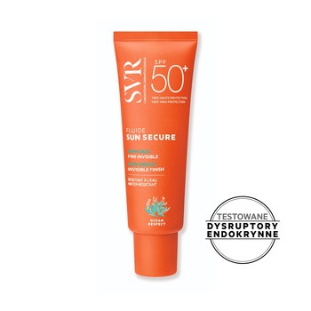 SVR Sun Secure Fluide, lekki krem ochronny SPF 50+, 50 ml