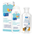 Zestaw Skarb Matki, Emulinka emulsja olejowa do kąpieli, 250 ml + oliwka z olejkiem z migdałów, 200 ml