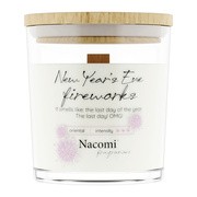 Nacomi Fragrances, new year`s eve fireworks, świeca sojowa, 140 g        