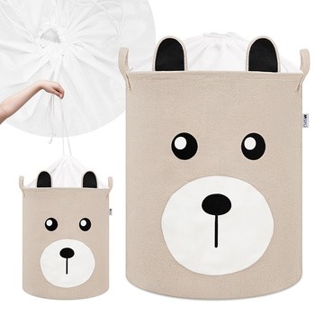 Sipo, kosz na zabawki, Miś, 1 szt.