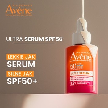 Avene Eau Thermale Ultra Serum, serum natychmiastowo wypełniające, SPF 50+, 30 ml