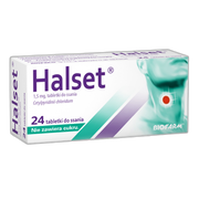 Halset, 1,5 mg, tabletki do ssania bez cukru, 24 szt.