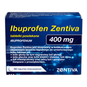 Ibuprofen Zentiva, 400 mg, tabletki powlekane, 50 szt.