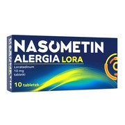Nasometin Alergia Lora, 10 mg, tabletki, 10 szt. https://azcdn.doz.pl/image/d/product/e476852a-scale-180x180.png