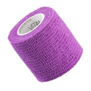 Vitammy Autoband, kohezyjny bandaż elastyczny, 5 cm x 4,5 m, fioletowy, 1 szt.        