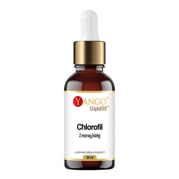 Yango Chlorofil z morwy białej, krople, 30 ml