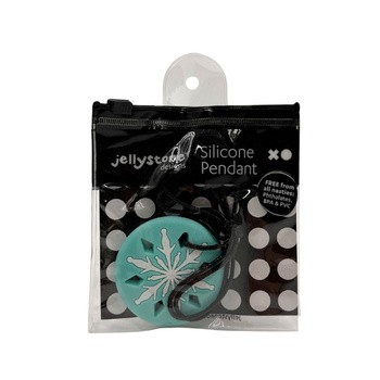 Jellystone Designs, gryzak terapeutyczny Turkusowy Płatek Śniegu, 1 szt.
