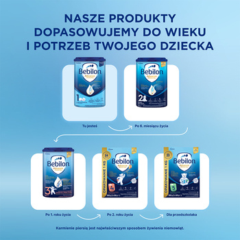 Bebilon Advance Pronutra 1 Biotic, mleko początkowe od urodzenia, proszek, 800 g