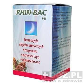 Rhin-Bac Gel, żel rozgrzewający, 40 g