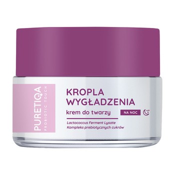 Puretiqa Probiotic Touch Kropla Wygładzenia, krem do twarzy na noc, 50 ml