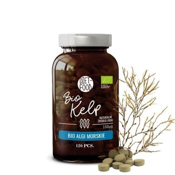 Diet-Food, Bio Kelp, tabletki, 120 szt.