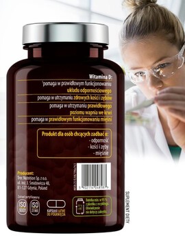 Essensey Witamina D3 Forte, kapsułki, 90 szt.