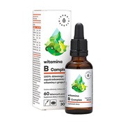Aura Herbals, Witamina B Complex, krople, 30 ml        