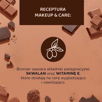 Eveline Choco Glamour, bronzer w kremie, 02, 20 g