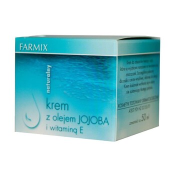 Farmix, krem, naturalny Jojoba, z witaminą E, 50 ml