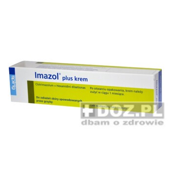 Imazol plus, (10 mg+2,5 mg)/g, krem, 30 g, tuba