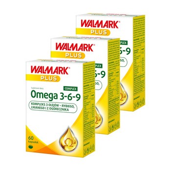 Zestaw 3 x Walmark Omega 3-6-9