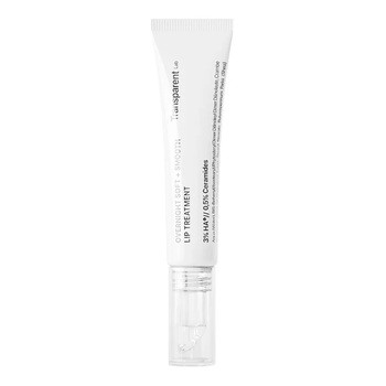 Transparent Lab Overnight Soft + Smooth Lip Treatment, maska regenerująca do ust, 15 ml