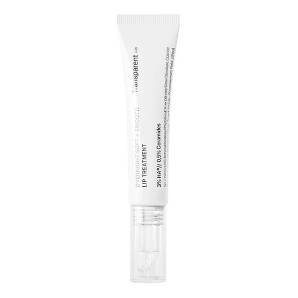 Transparent Lab Overnight Soft + Smooth Lip Treatment, Maske regenerierend für die Lippen, 15 ml