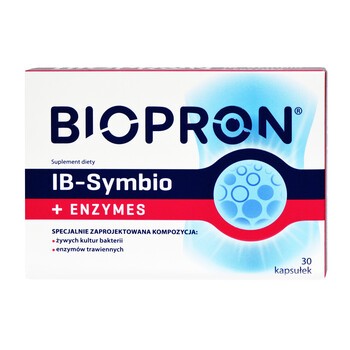 Biopron IB-Symbio + Enzymes, kapsułki twarde, 30 szt.