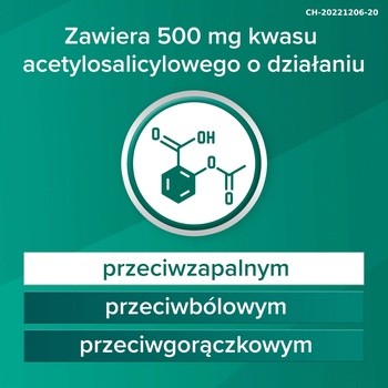 Aspirin, 500 mg, tabletki, 100 szt.