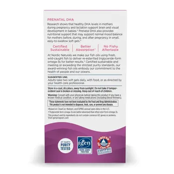 Nordic Naturals Prenatal DHA, kapsułki, 90 szt.