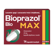 Bioprazol Bio Max, 20 mg, kapsułki dojelitowe twarde, 14 szt.