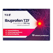 Ibuprofen TZF, 200 mg, tabletki powlekane, 10 szt.