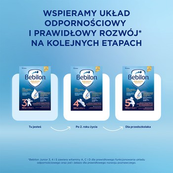 Bebilon Advance Pronutra 3 Junior, formuła na bazie mleka po 1. roku życia, proszek, 1000 g