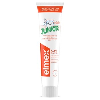 Elmex Junior, pasta do zębów dla dzieci 6-12 lat, 75 ml