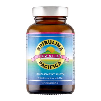 KENAY Spirulina Pacifica hawajska, 500 mg, tabletki, 60 szt.