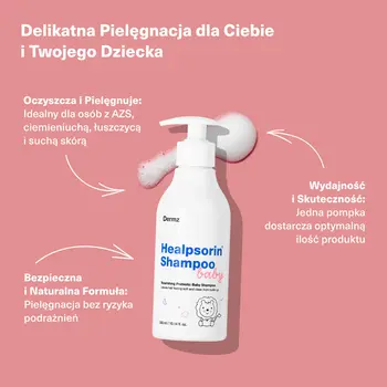 Healpsorin Baby Shampoo, szampon, 300 ml
