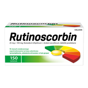Rutinoscorbin, tabletki powlekane, 150 szt.