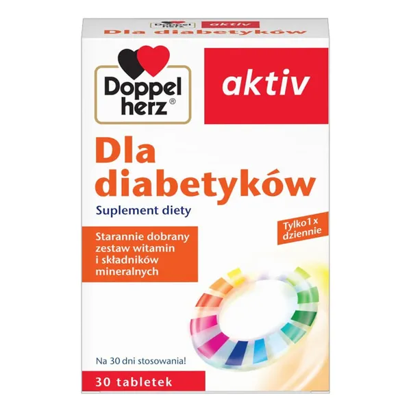 Multiwitaminy dla diabetyków 30 tabletek [Doppelherz]