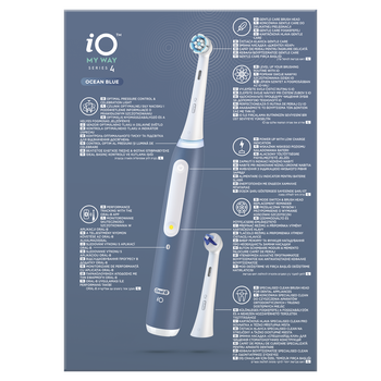 Oral-B, Seria iO, My Way, szczoteczka elektryczna, blue