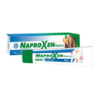Naproxen Hasco, 12 mg/g, żel, 50 g 