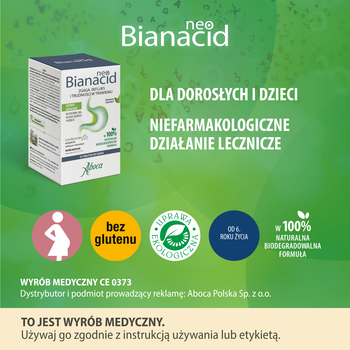 NeoBianacid Nadkwaśność i Refluks, tabletki do ssania, 45 szt.