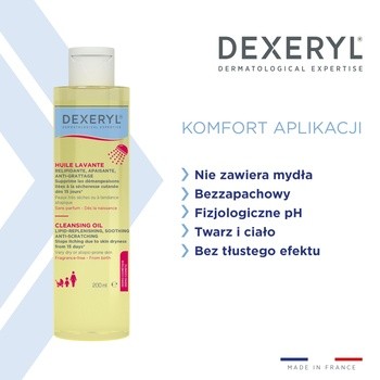 Dexeryl Cleansing Oil, olejek oczyszczający, 200 ml