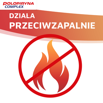 Polopiryna Complex, proszek w saszetkach do sporządzania roztworu doustnego, 8 szt.