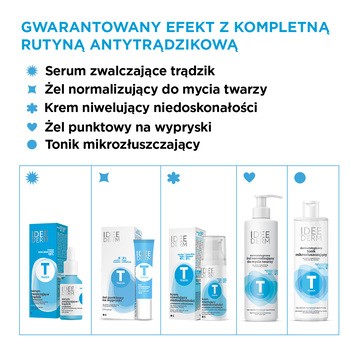 Idee Derm, krem niwelujący niedoskonałości z kwasem salicylowym, 50 ml