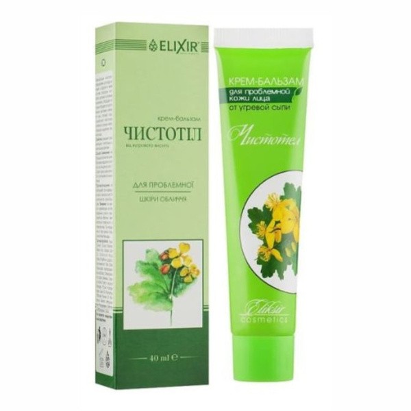 Elixir Elixir, krem z glistnikiem i siarką, 40 ml — Inhaltsstoffe und Bewertung