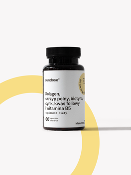Sundose For Strong Nails, kapsułki, 60 szt.