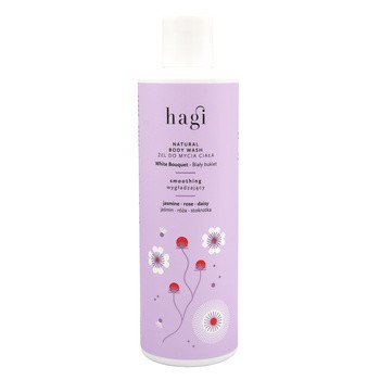 Hagi Biały Bukiet, naturalny żel do mycia ciała, 300 ml