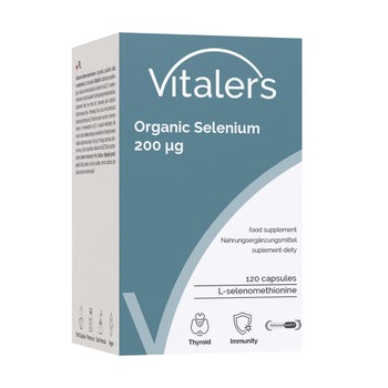 Vitalers Selen organiczny 200 mcg, kapsułki, 120 szt.